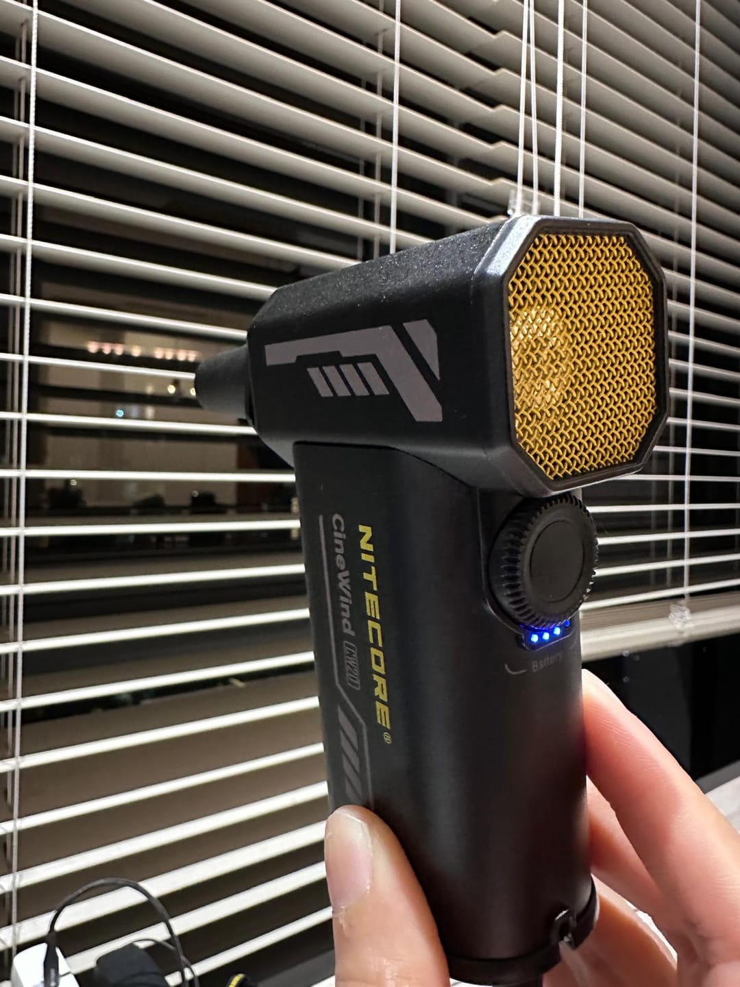 Customer photo review of CW20 - Handheld Turbo Fan (150km/h)