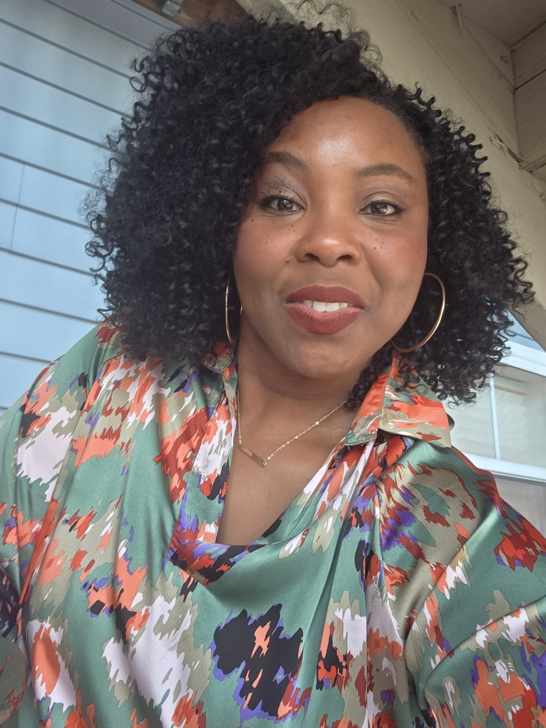 Customer photo review of Sensationnel Curls Kinks & CO Half Wig KINKY 4B-4C - GAME CHANGER
