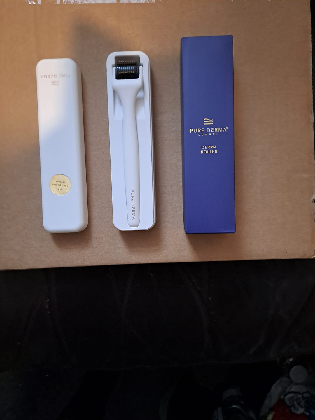 Customer photo review of Derma Roller with 540 Medical Grade Titanium Microneedles