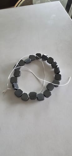 Customer photo review of Pulsera Hora Hematita