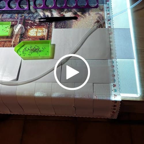 Customer video review of 5D Diamond Painting – Weihnachtsbaum im Garten