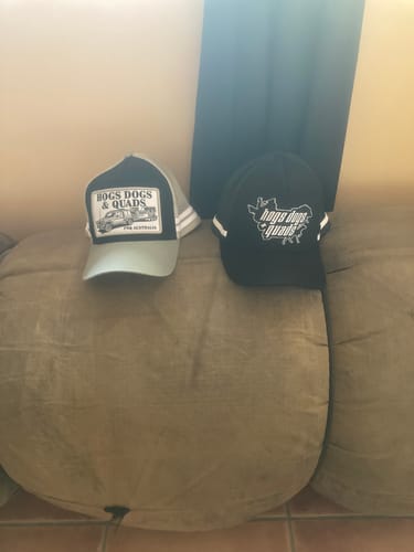 Customer photo review of 🔥NEW🔥 Truckers Hat - OG HDQ (BLACK)