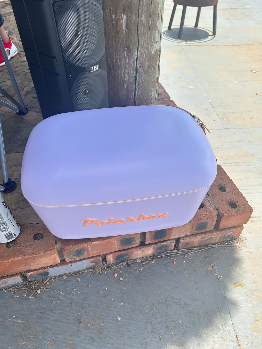 Customer photo review of Polarbox Retro Cooler Box 20L / 12L Purple