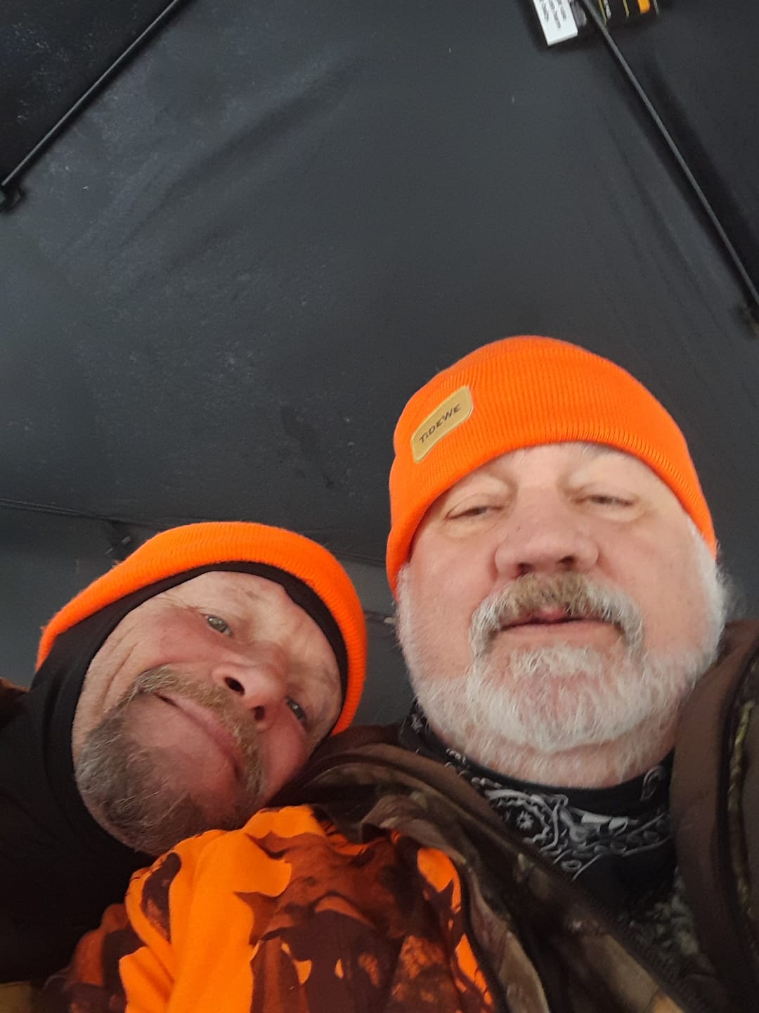 Customer photo review of Hunting Chair Adjustable Height 360°  Swivel Blind Chair With Armrests
