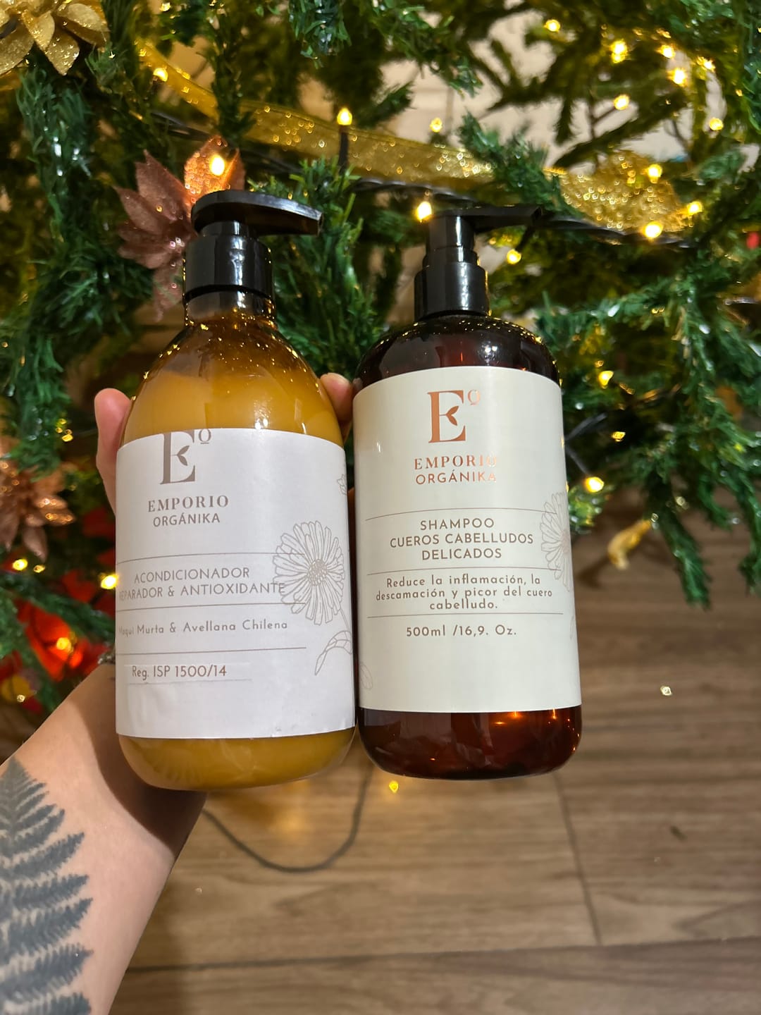 Customer photo review of ACONDICIONADOR ANTIFRIZZ CON ÁCIDO HIALURÓNICO