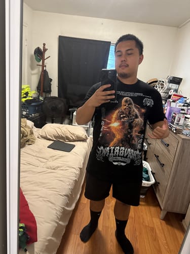 Customer photo review of [Limited Edition] 'Star Wars: Chewie' Heavyweight T-Shirt