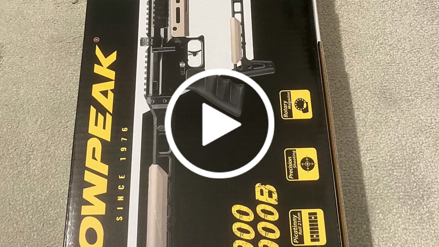 Customer video review of Snow Peak AP900 PCP Air Rifle
