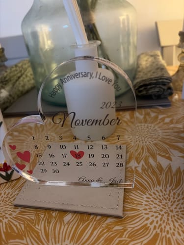 Customer photo review of Best Day Ever Heart - Red Hearts