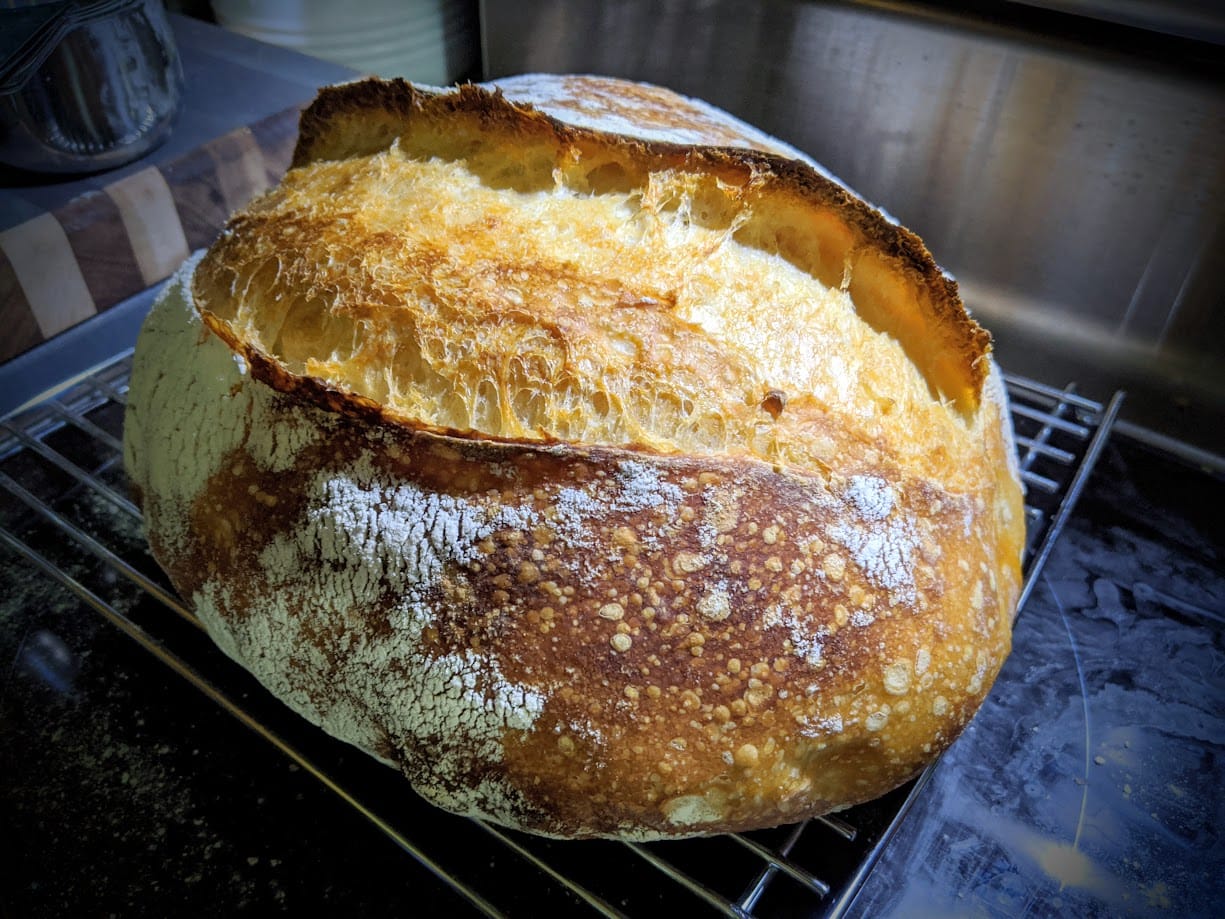 Customer photo review of Swiss Farmers Sourdough Loaf