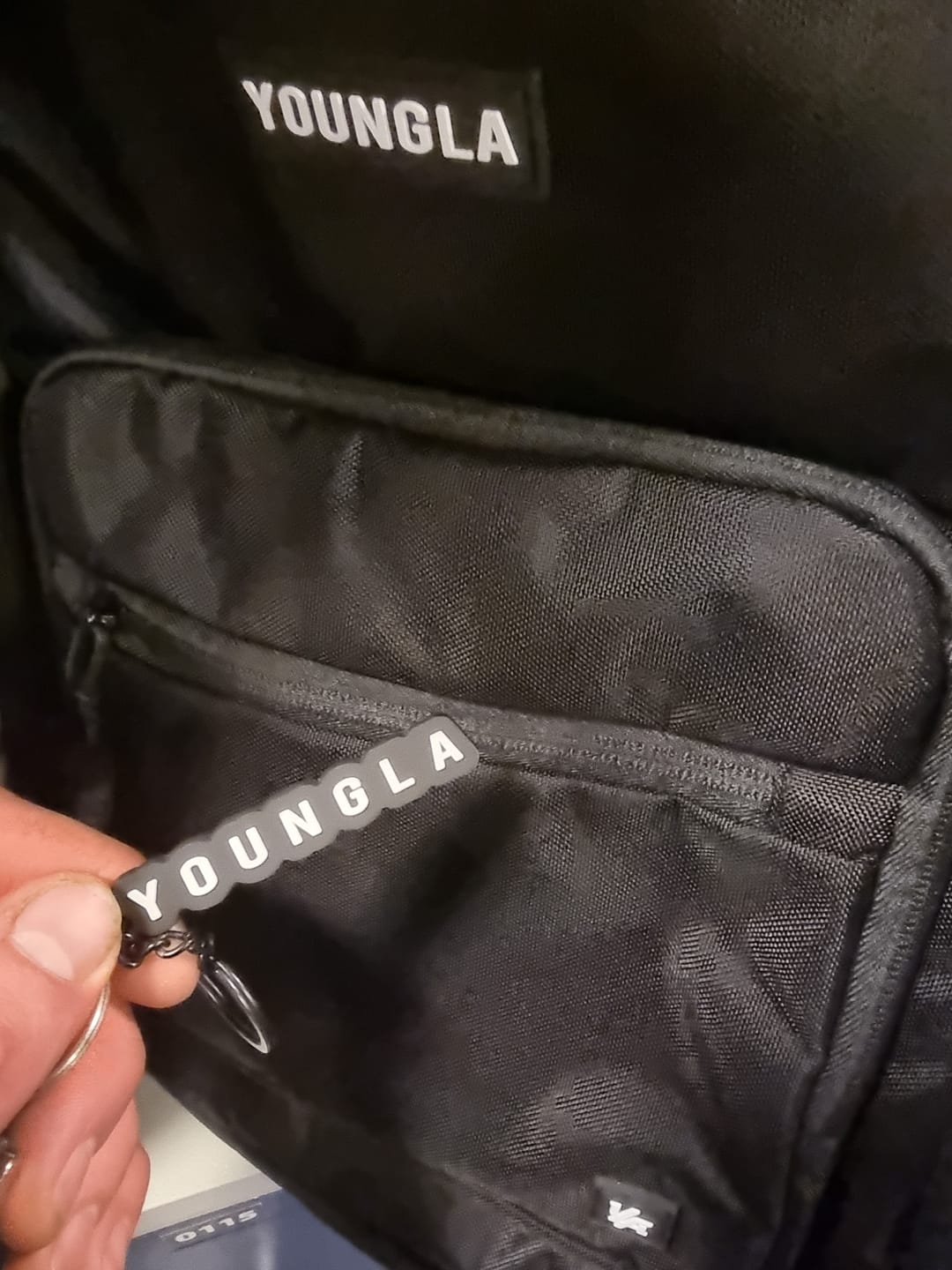 Customer photo review of 931 YoungLA Keychains
