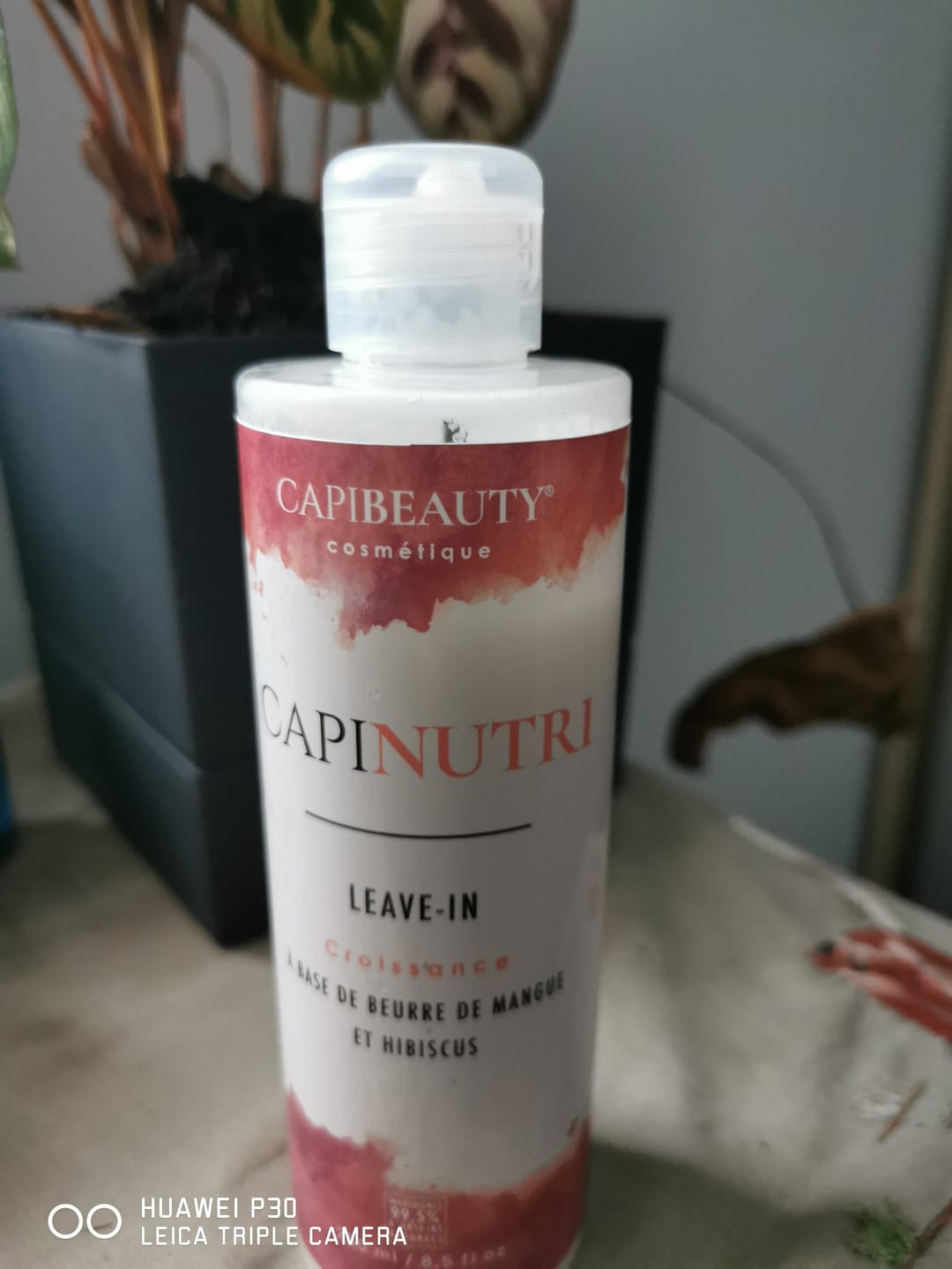 Customer photo review of Leave-in CAPINUTRI au Beurre de Mangue et Hibiscus – Hydrater vos Cheveux Bouclés, Frisés, Crépus
