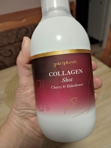 Customer photo review of Kollagen Shot Kirsche & Holunderblüte