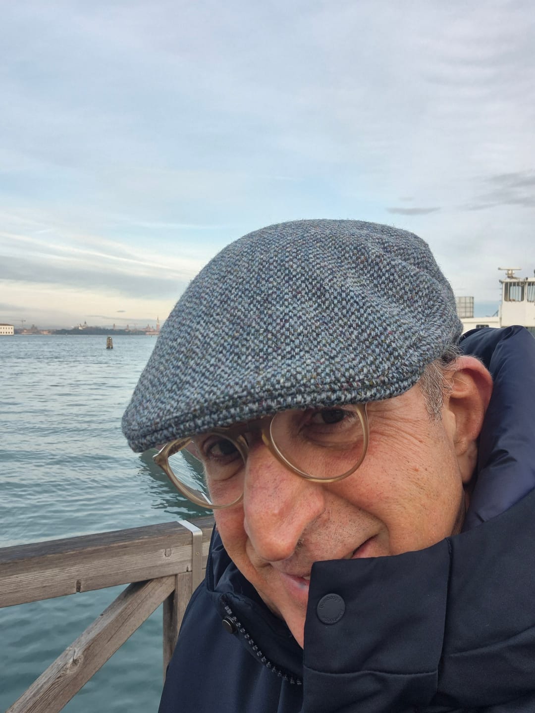 Customer photo review of Donegal Touring Cap Tweed