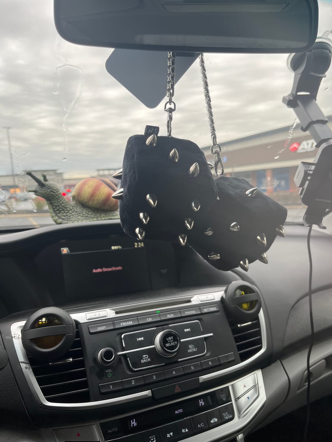 Customer photo review of SPIKE DICE PLUSHIE