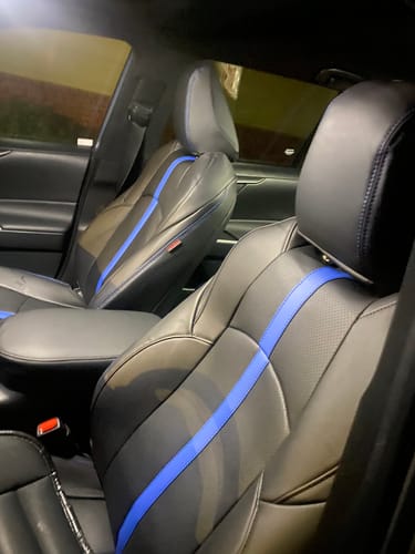 Customer photo review of Premium Custom-Fit Seat Covers
