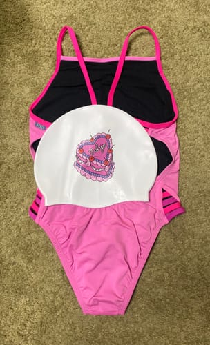 Customer photo review of ZAMBIA ONE PIECE || Fairy Floss|Pink Sorbet
