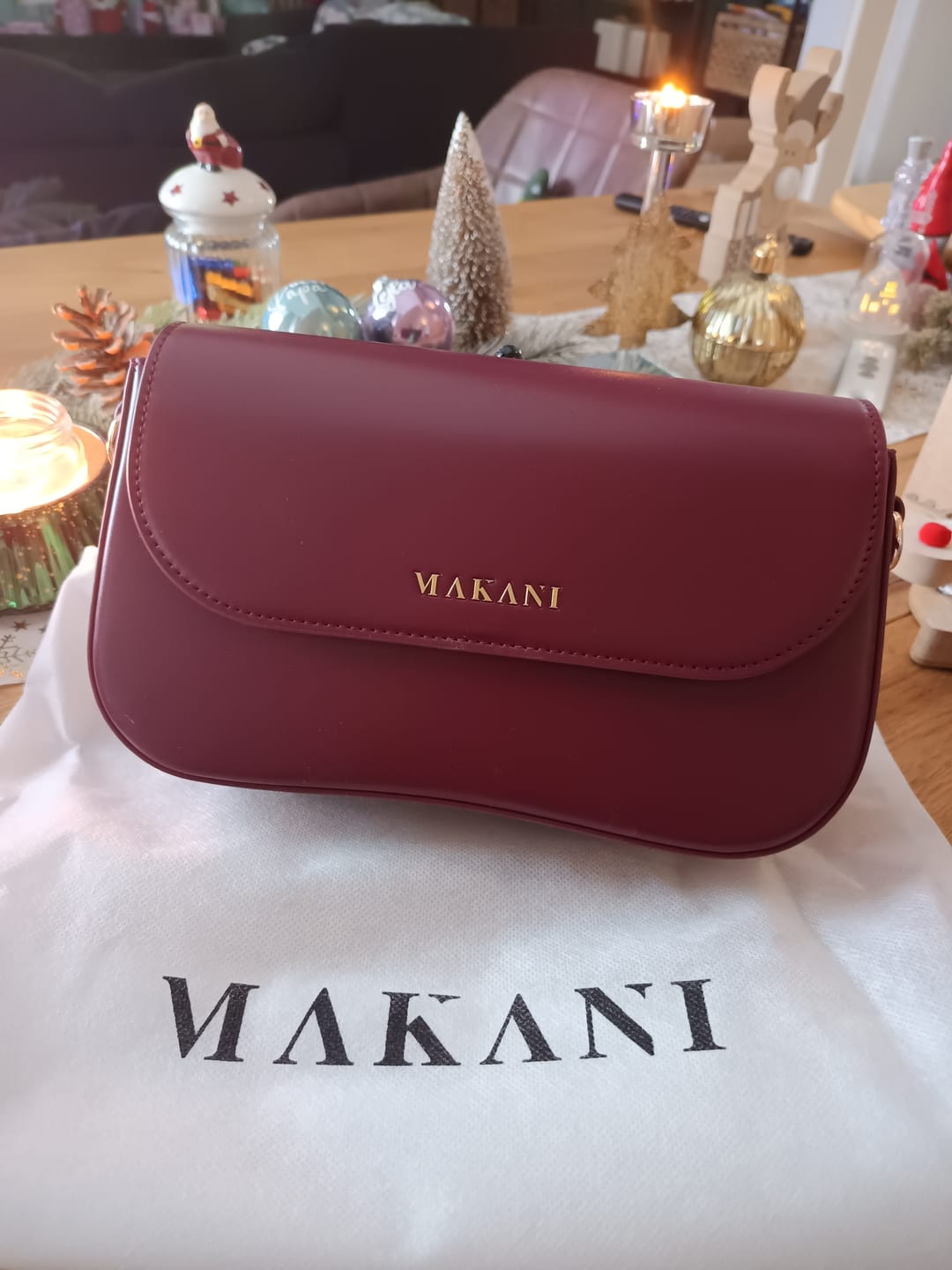 Customer photo review of CHLOIE - BURGUNDY