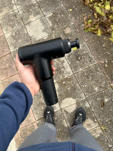 Customer photo review of Pistola masajeadora profesional