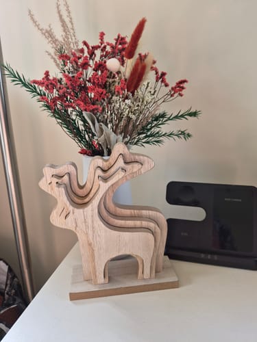 Customer photo review of CHRISTMAS: Scarlet Spice Posy