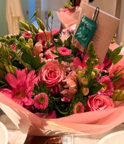 Customer photo review of Barb Bouquet