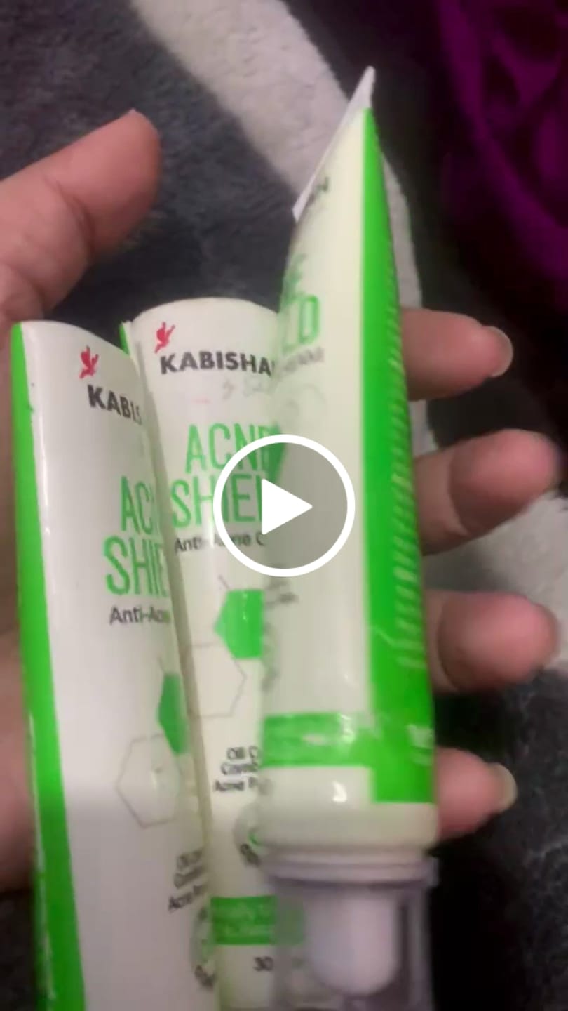 Customer video review of Anti-Acne Cream