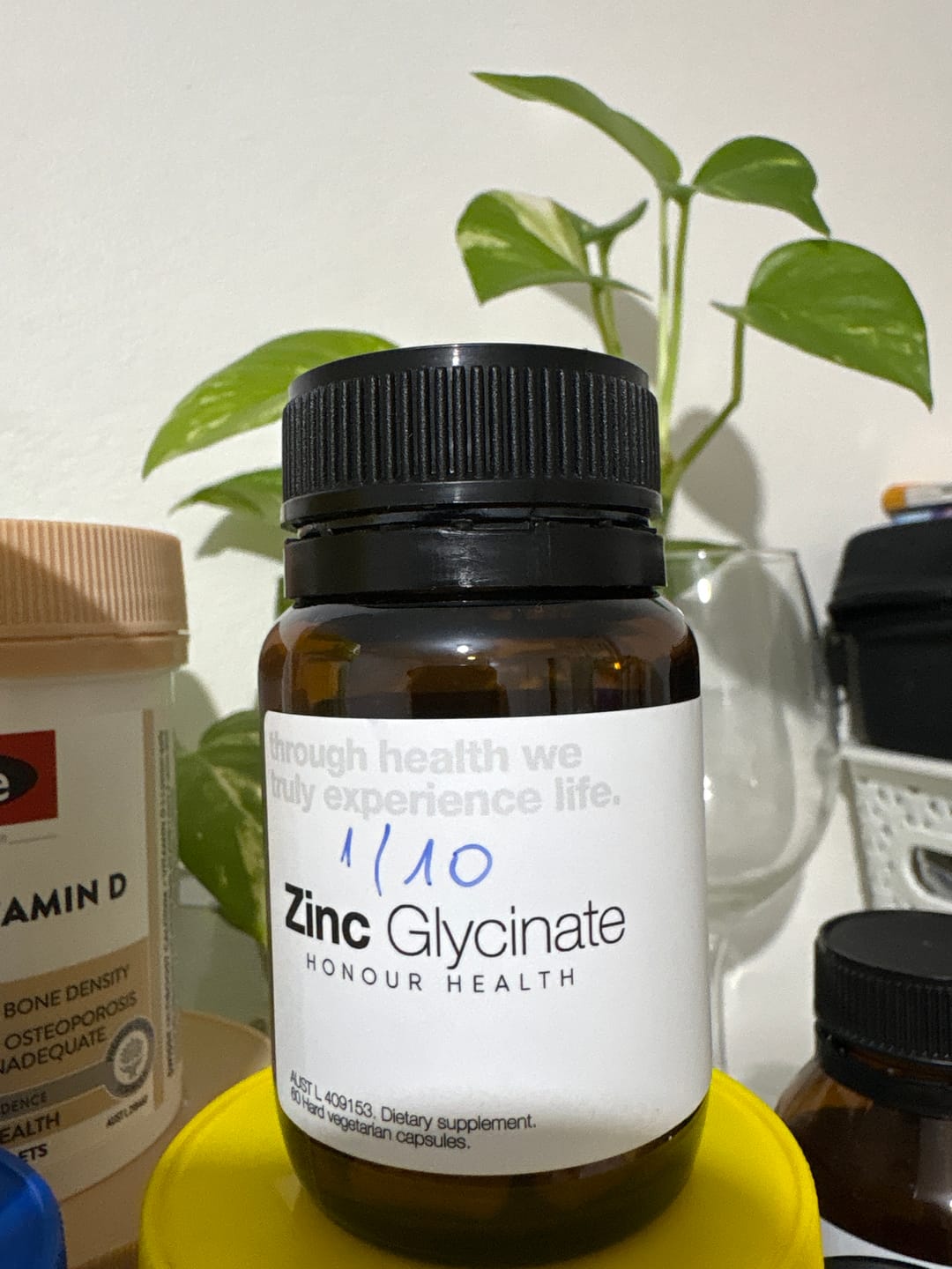 Customer photo review of Zinc Glycinate - 60 Capsules