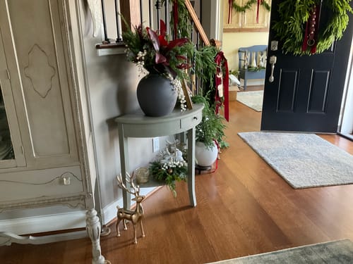 Customer photo review of Iron Gold Standing Deer