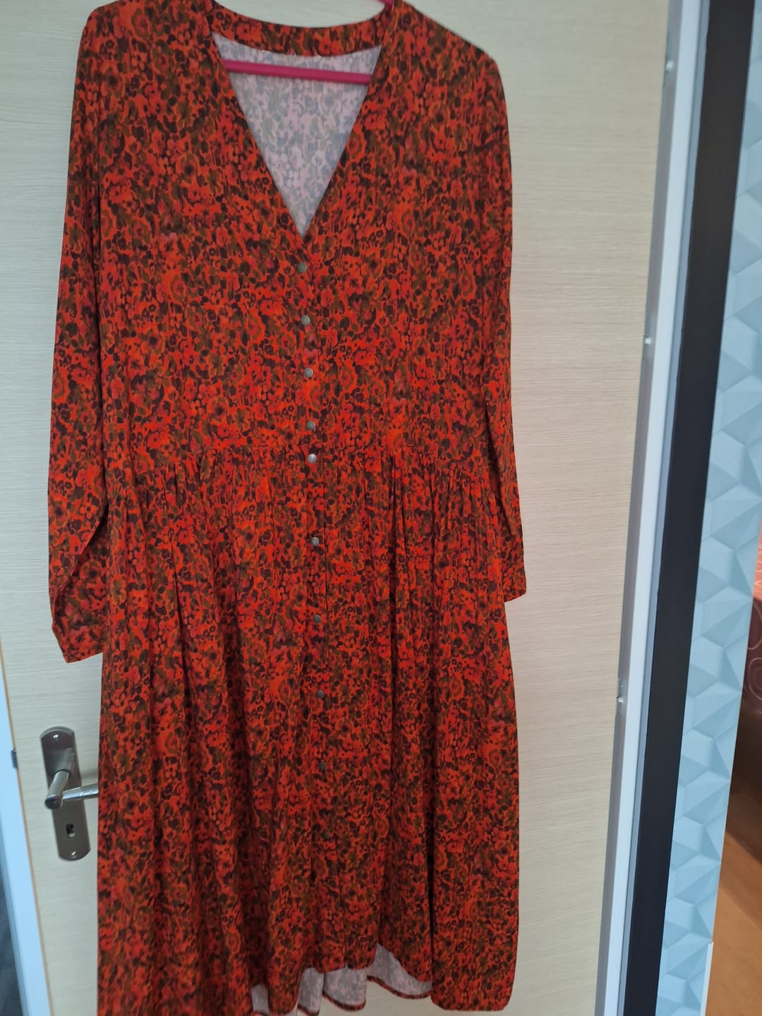 Customer photo review of Robe Sia -  viscose imprimée Zadar