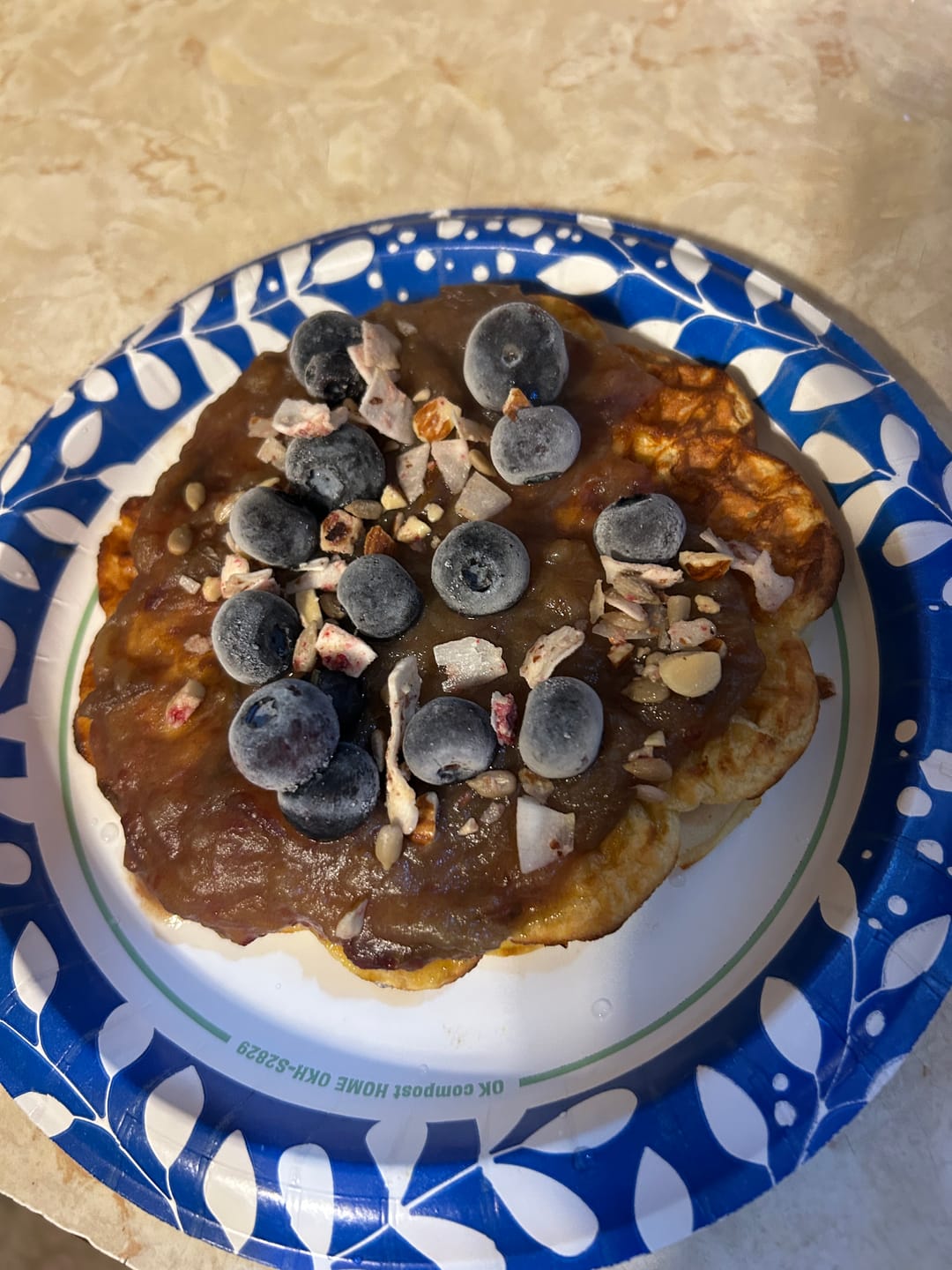 Customer photo review of Vanilla Viking Waffles (Keto Friendly)