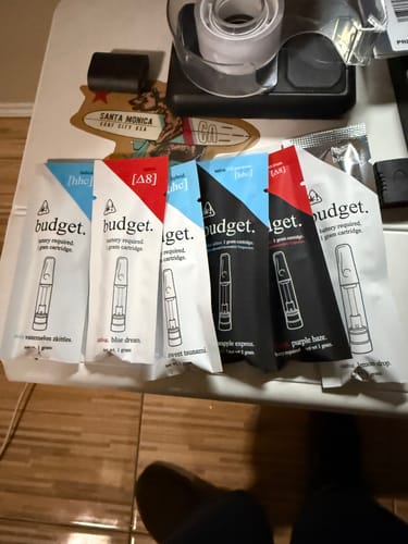 Customer photo review of 1 Gram Delta-8 THC Vape Cartridge | Blue Dream - Sativa