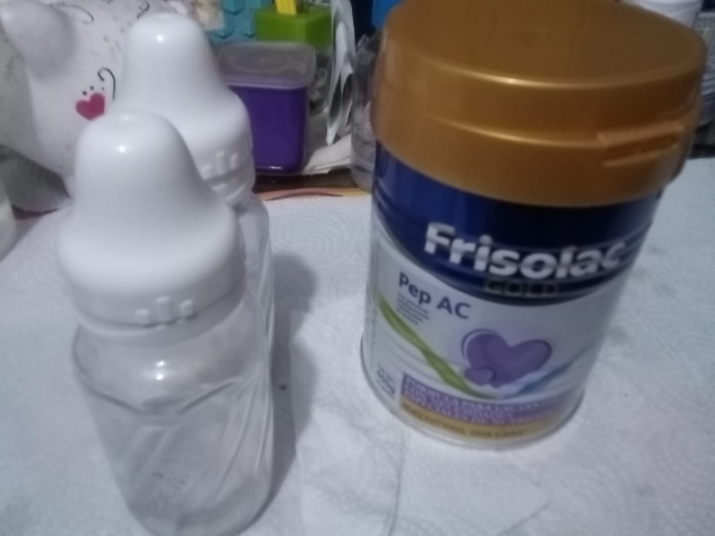 Customer photo review of Frisolac Gold Pep A C (0 A 12 Meses) Pack Con 800 Gr