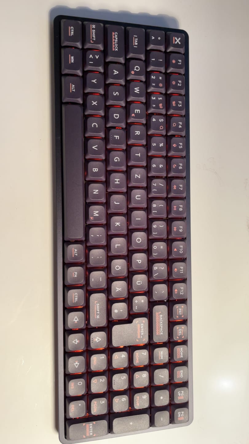 Customer photo review of IQUNIX Magi65 Aluminum Low Profile Mechanical Keyboard