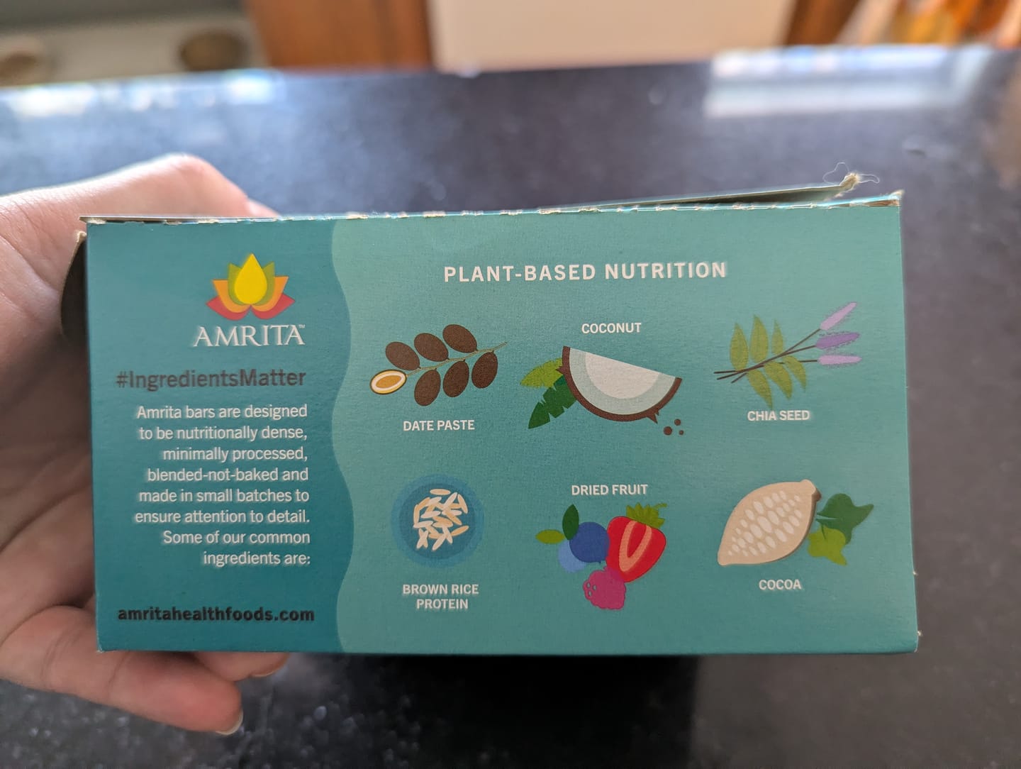 Customer photo review of High Protein Bars Variety Pack