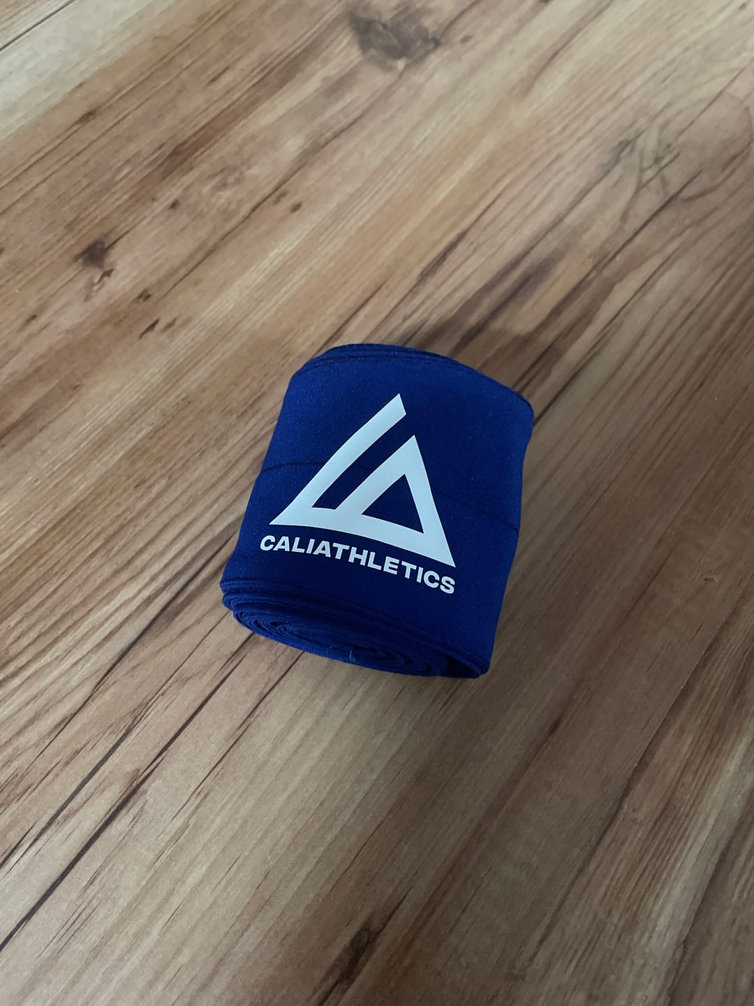 Customer photo review of Wrist Wraps Blue