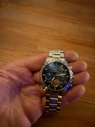 Customer photo review of ORENTH ÉCLIPSE — LA MONTRE DE L'HOMME ACCOMPLI.