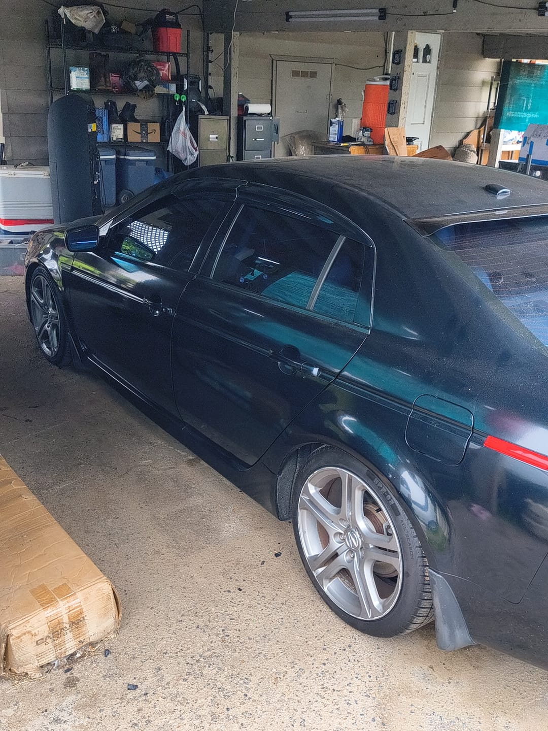 Customer photo review of 2004-08 Acura TL Window Visors Wind Deflectors Rain Guards