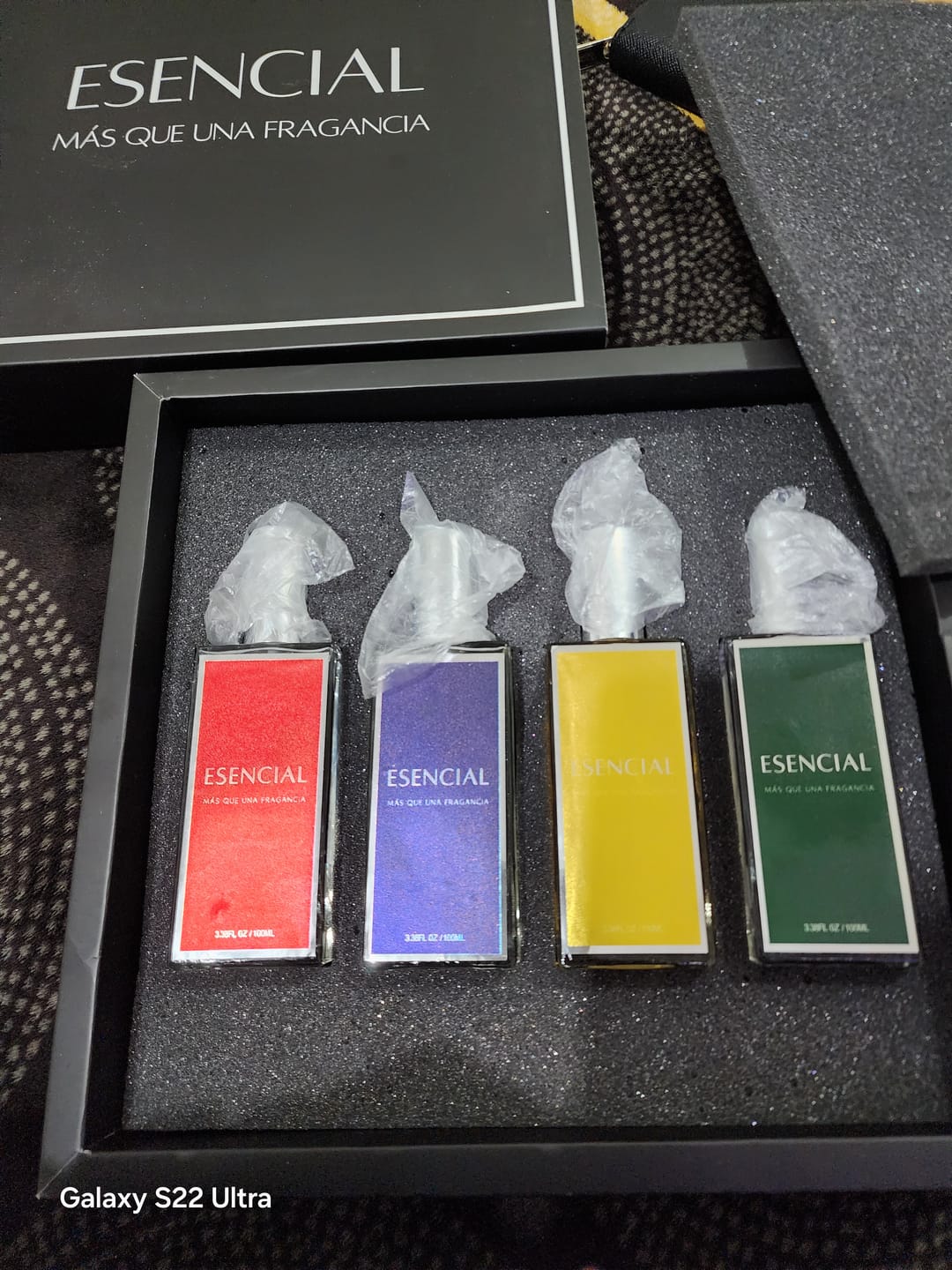 Customer photo review of Set "Más Vendidos Mujer" 4 Perfumes
