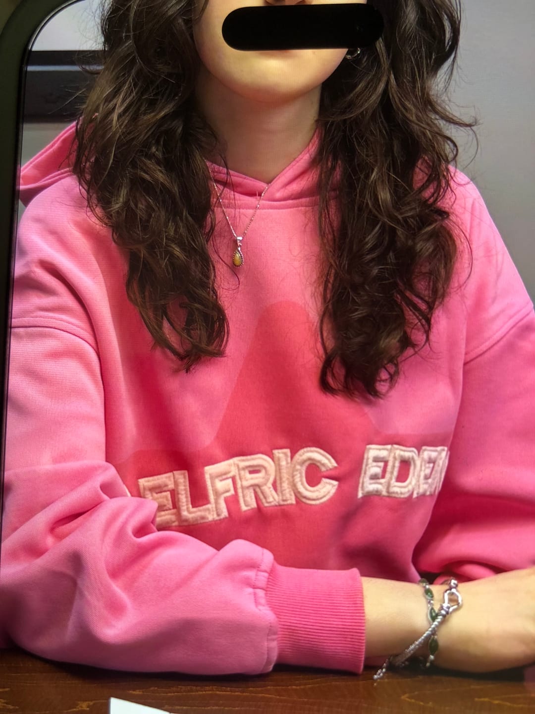 Customer photo review of Aelfric Eden Oversized Colorful Eden Star Pullover Hoodie