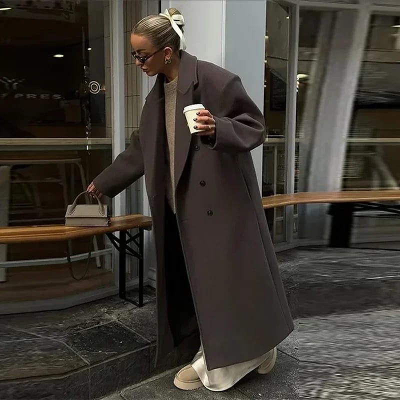 Customer photo review of Colette Maxi Coat