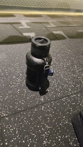 Customer photo review of 600ML Oversized Mini Bottle with Flip Cap