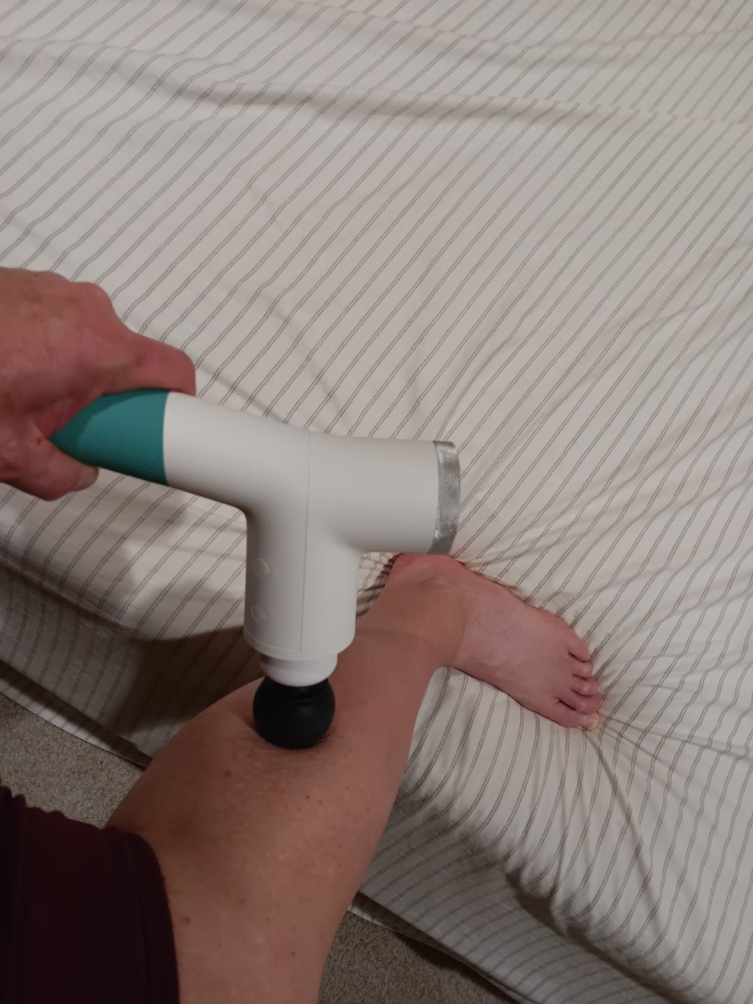 Customer photo review of Kestrel Percussion Massager