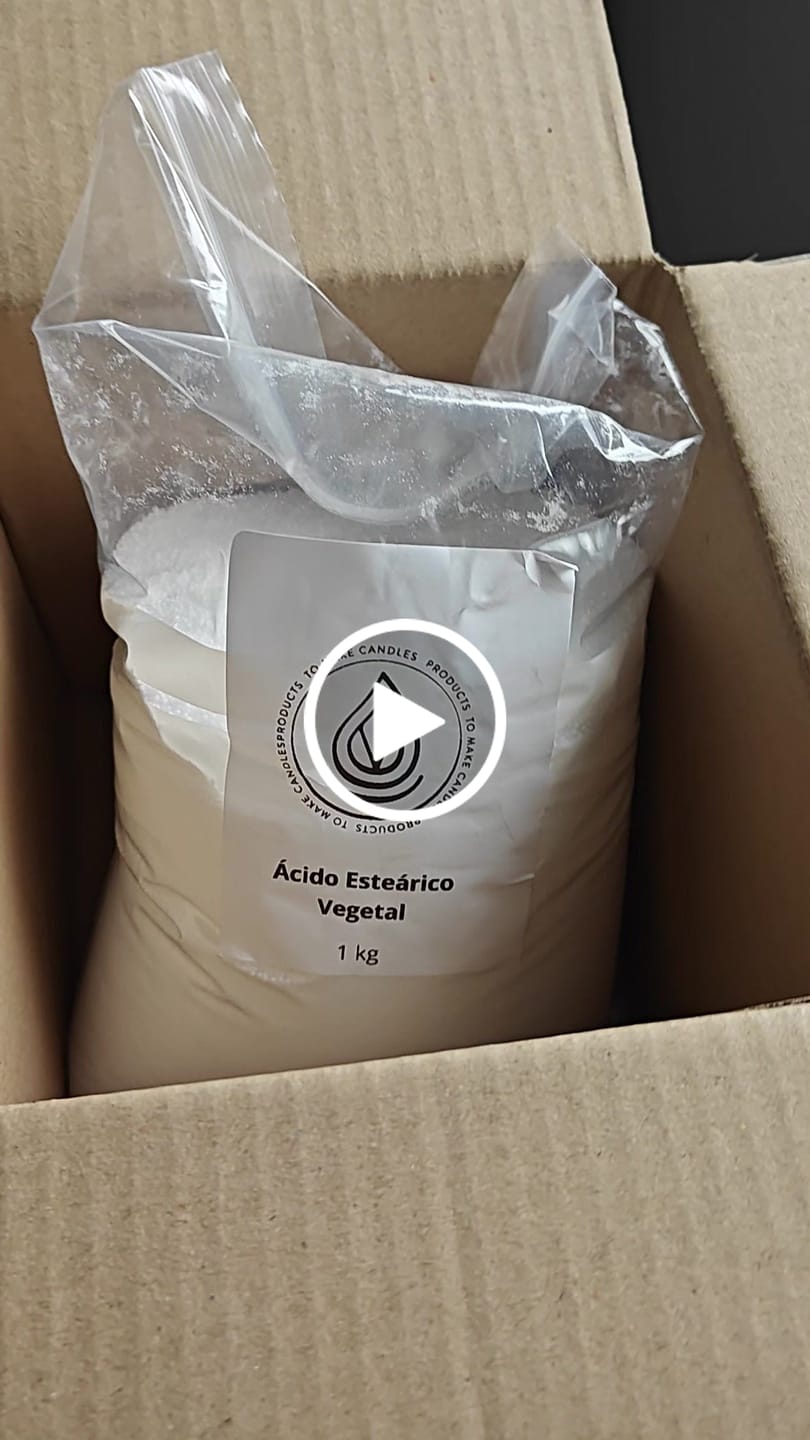 Customer video review of Ácido Esteárico Vegetal