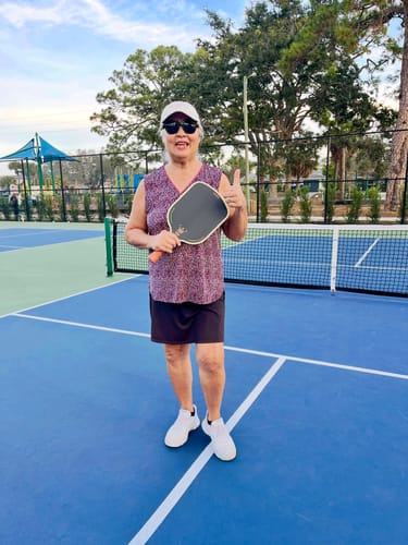 Customer photo review of The Loco 16mm Pickleball Paddle- Standard