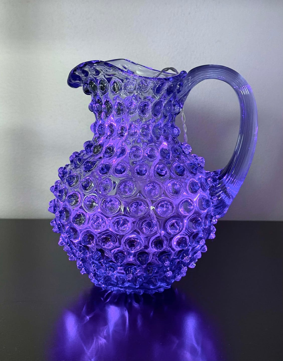 Customer photo review of Malý Hobnail Džbán Lavender