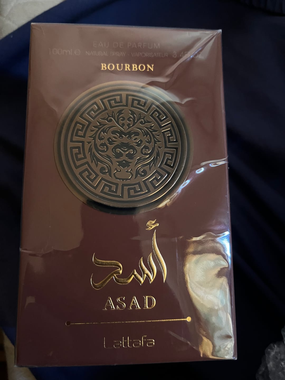 Customer photo review of Asad Bourbon lattafa edp 100ml