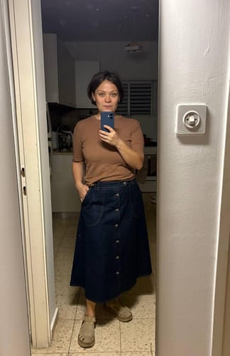 Customer photo review of חצאית סטלה