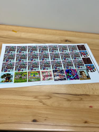 Customer photo review of UV DTF Gang Sheet (Builder)