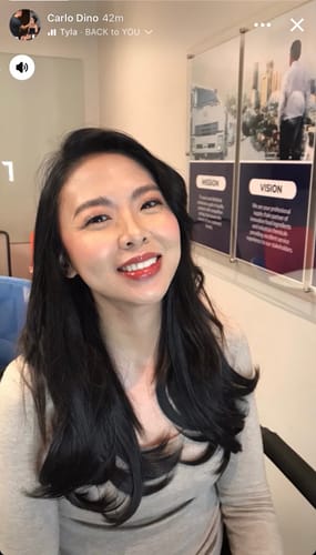 Customer photo review of 16" Blowout