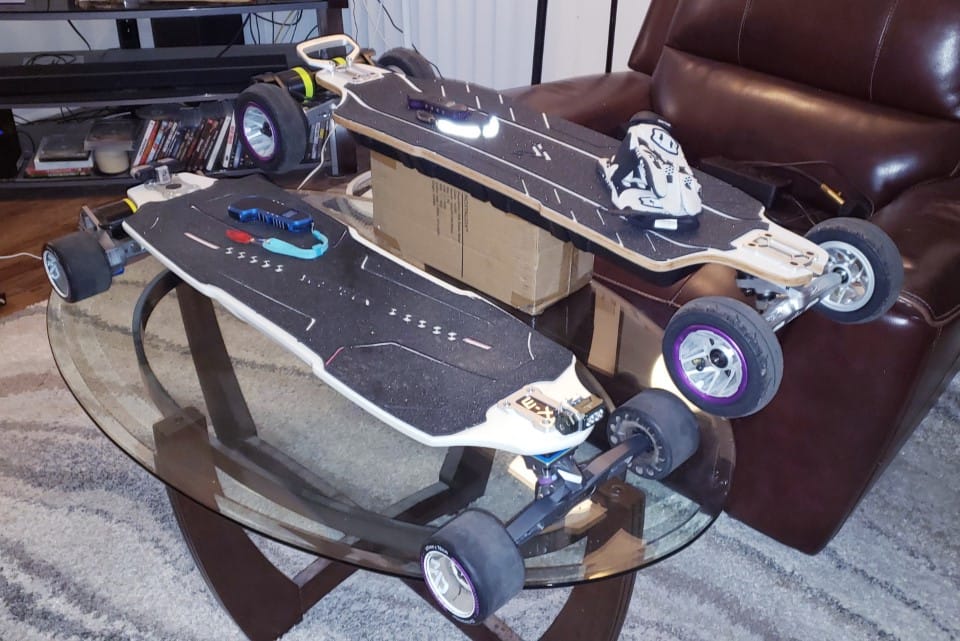 Customer photo review of Acedeck® Premium Front Light (1800 lumens)