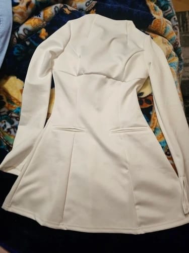 Customer photo review of Eliza Mini Dress